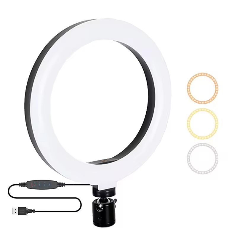 Photography Lighting Description - Lampa Pierścieniowa LED do Selfie 16/26/33cm,