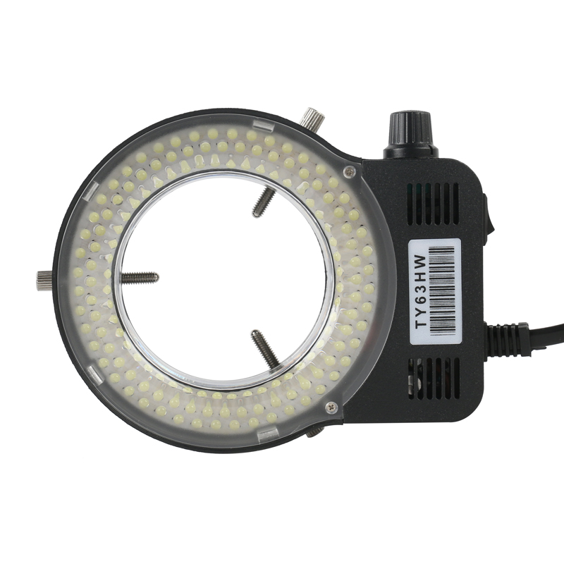 Photography Lighting Description - Regulowana lampa pierścieniowa z 144 diodami