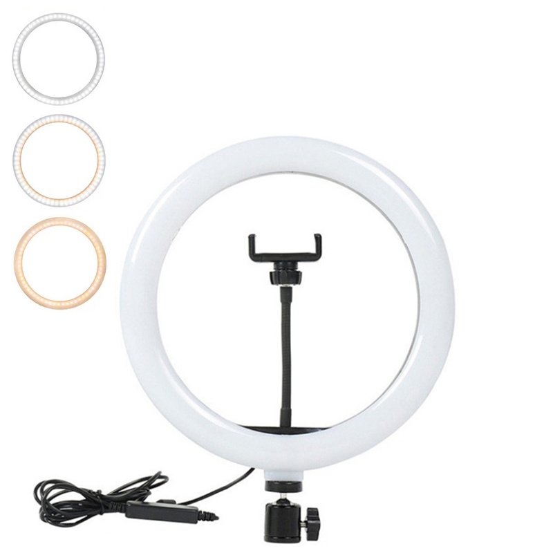 Photography Lighting Description - Lampa wideo 16/26/33cm, pierścieniowa lampa LED