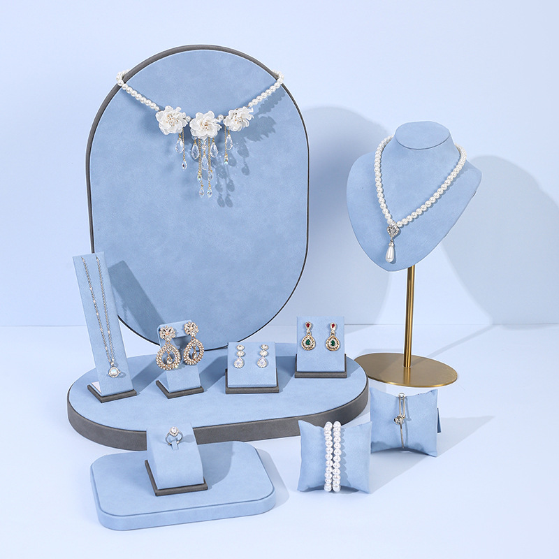 Photography Lighting Set - Zestaw ekspozycyjny na biżuterię z mikrofibry
