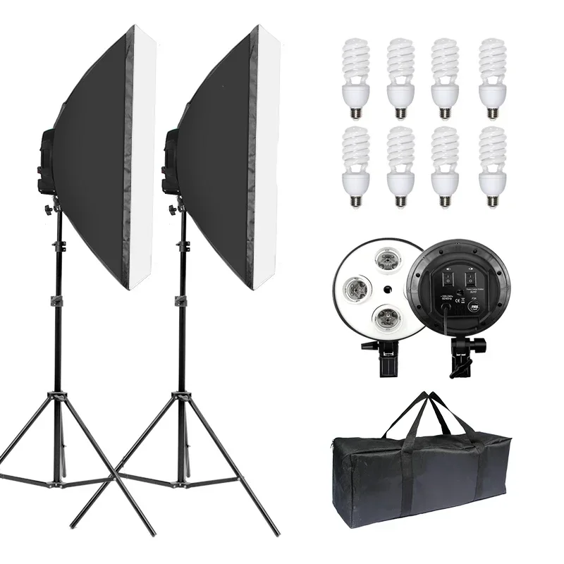 Photography Lighting For Portraits - Zestaw oświetlenia do studia fotograficznego z