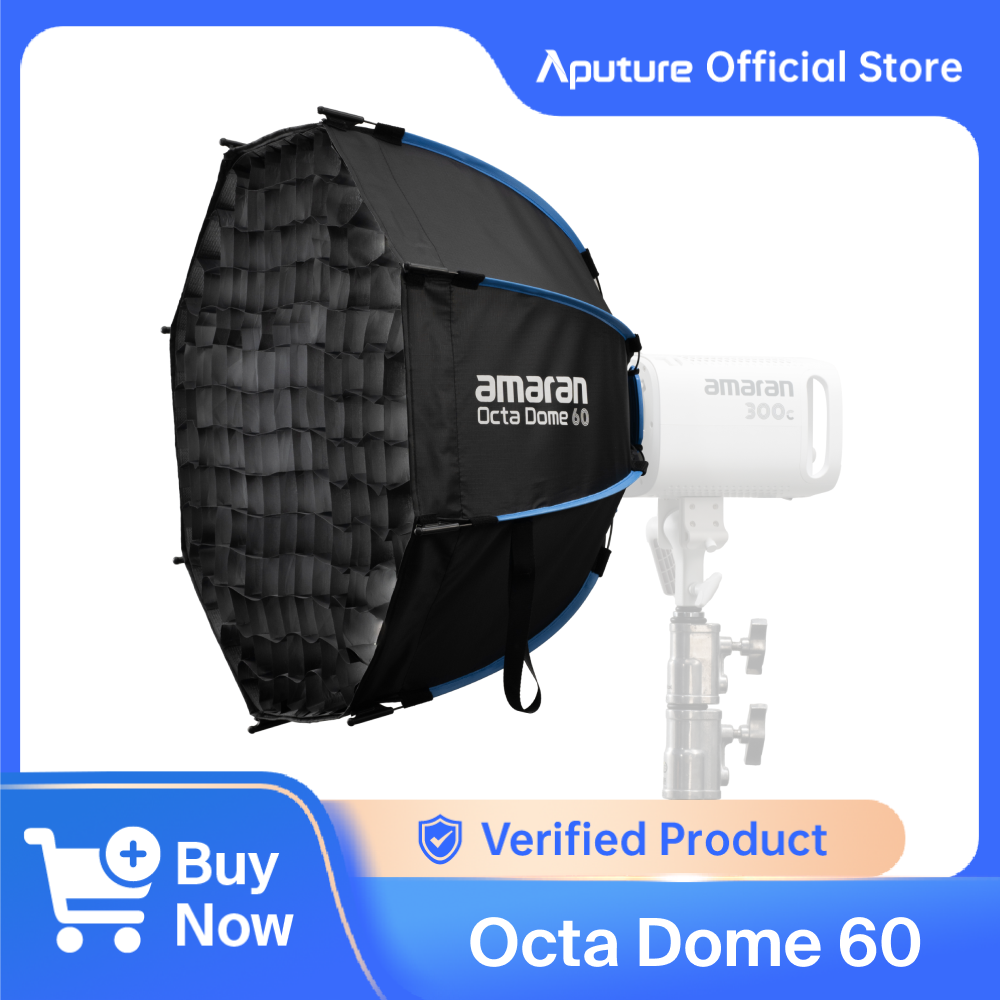 Photography Portrait Lighting Setup - amaran Octa Dome 60 90 120