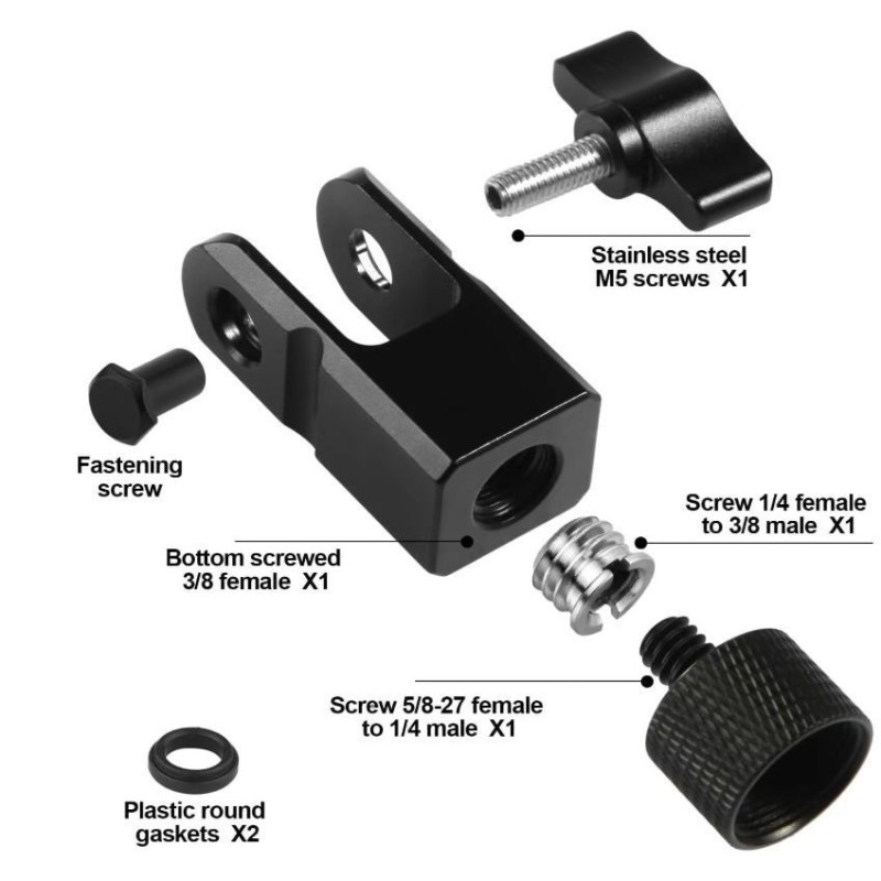 Adapter mikrofonowy DT76 3/8 c – Boom Arm Stand recenzja i cena