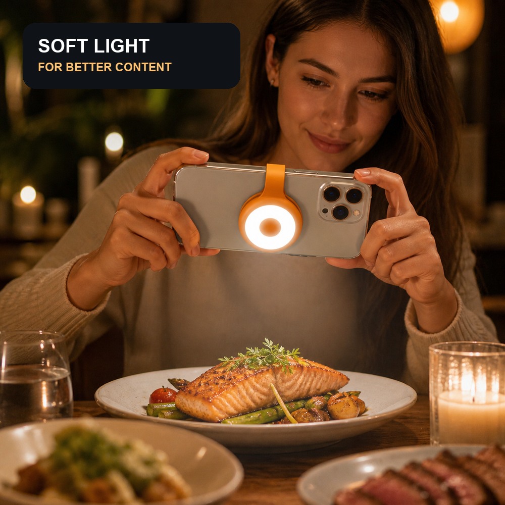 Przenośna lampa LED do selfie  – Photography Lighting Set recenzja i cena