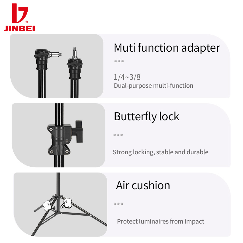 JINBEI MZ-2400FP Aluminiowy st – Lighting In Photography Studio recenzja i cena