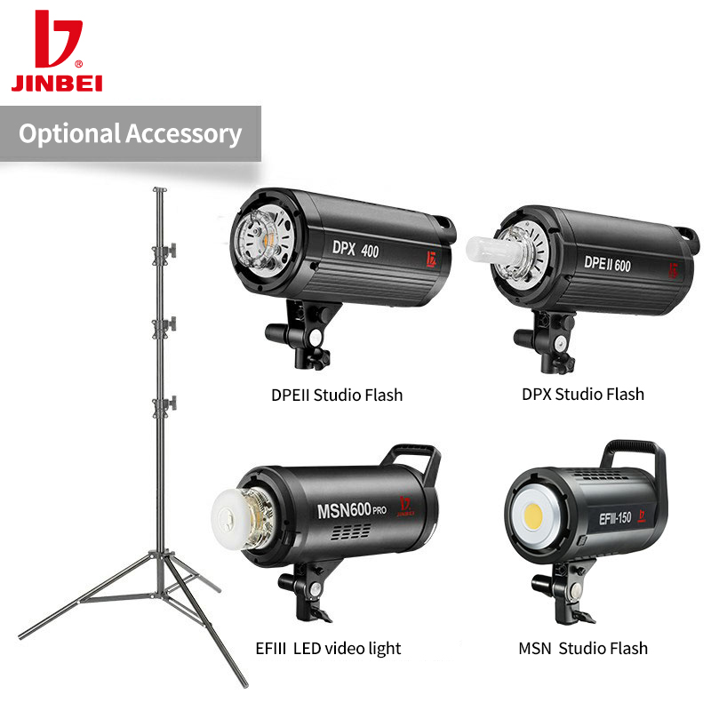 JINBEI MZ-2400FP Aluminiowy st – Lighting In Photography Studio recenzja i cena
