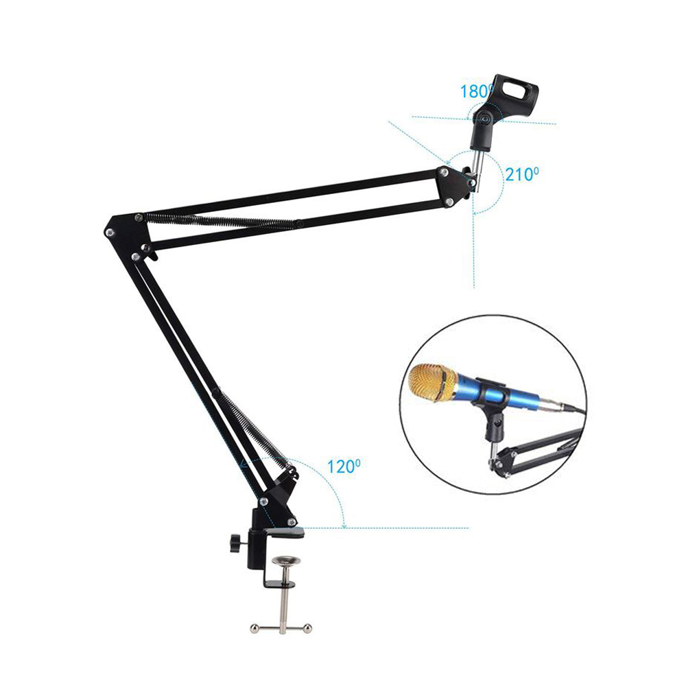 Składany metalowy wysuwany wsp – Boom Arm Stand recenzja i cena