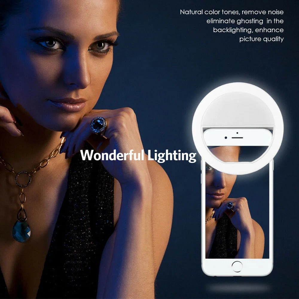 Lampka do zdjęć i zdjęć na tel – Photography Lighting Ring recenzja i cena