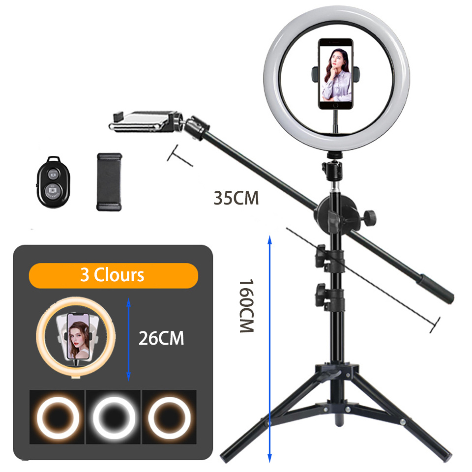 26CM Lampa Pierścieniowa LED d – Photography Lighting Circle recenzja i cena