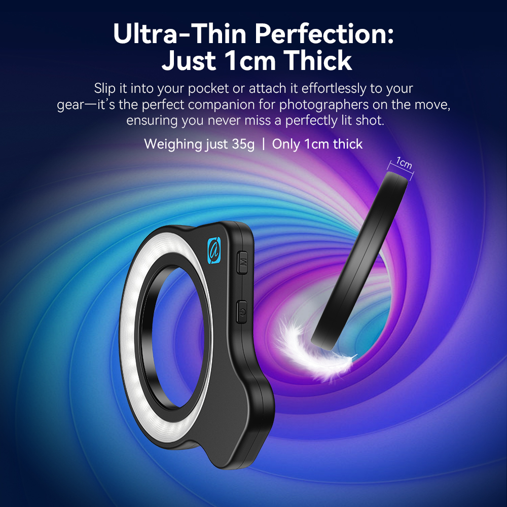 APEXEL NOWA Lampa Makro z Oświ – Photography Lighting Ring recenzja i cena