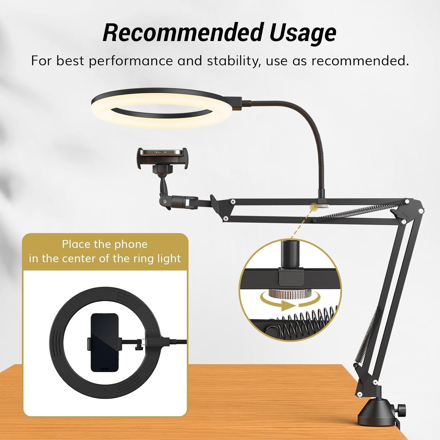 Lampa Pierścieniowa ze Statywe – Photography Lighting Circle recenzja i cena