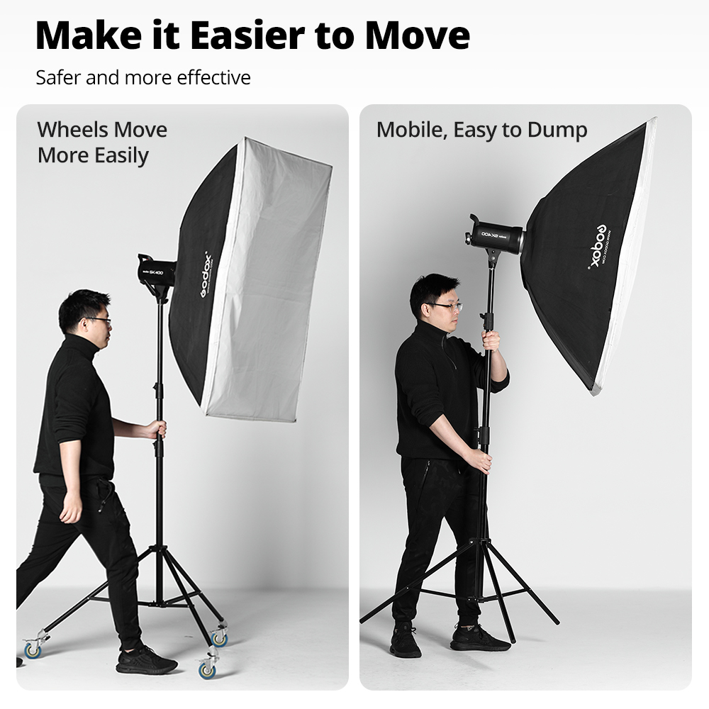 AMBITFUL 3 szt. Metalowe kółka – Photography Lighting Setup recenzja i cena