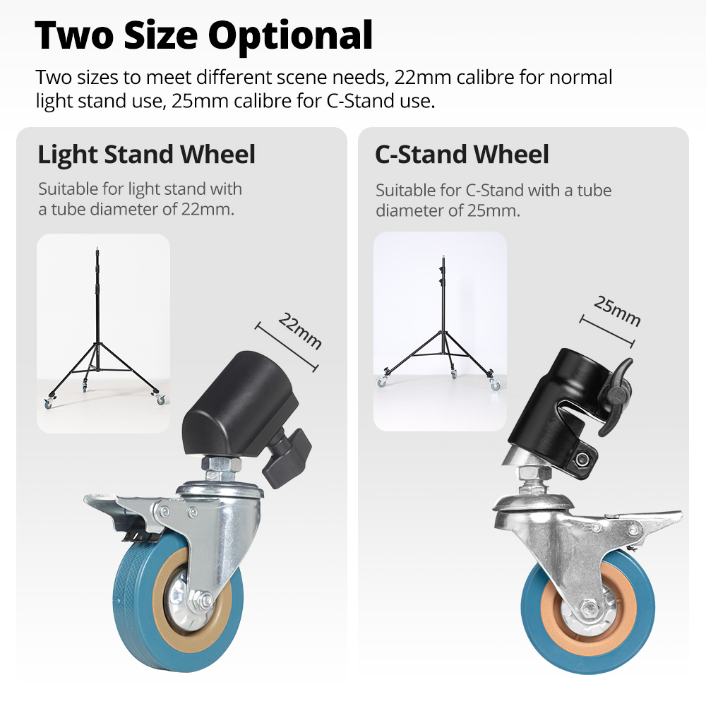 AMBITFUL 3 szt. Metalowe kółka – Photography Lighting Setup recenzja i cena