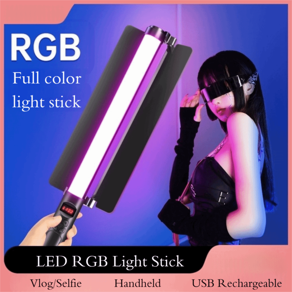 Ręczny LED RGB Light Stick Kol – Lighting In Photography Studio recenzja i cena
