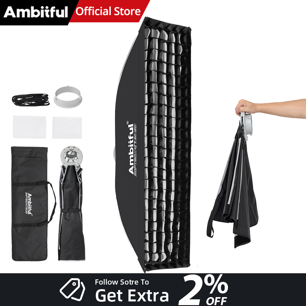 AMBITFUL Q7-II 30*120cm Softbo – Photography Lighting Setup recenzja i cena