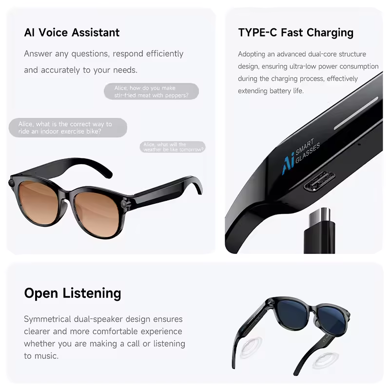 Inteligentne okulary M89-S AI  – Photography Lighting Gear recenzja i cena