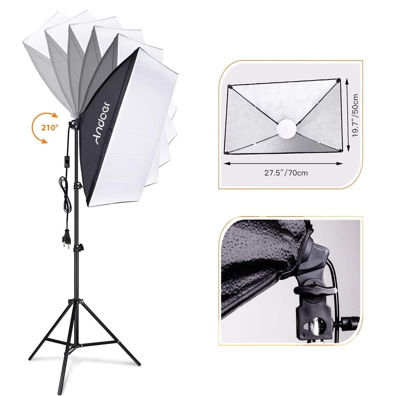 Zestaw oświetleniowy do fotogr – Photography Lighting Set recenzja i cena