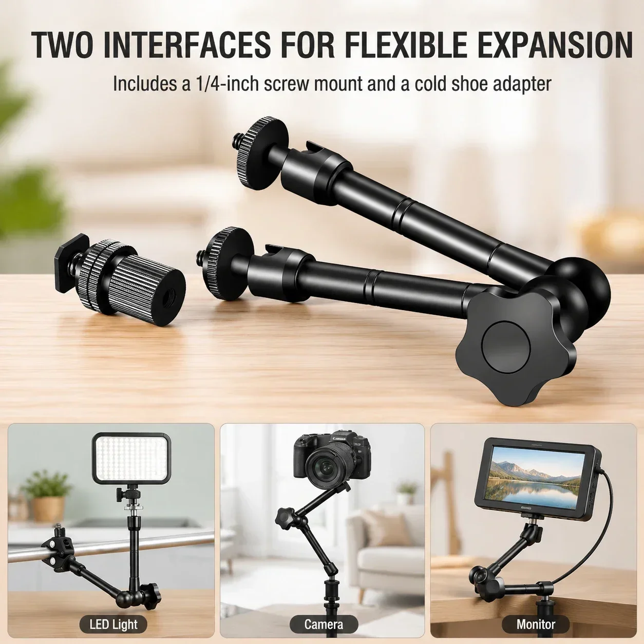 Magiczne ramię 11-calowe z sup – Photography Lighting Description recenzja i cena