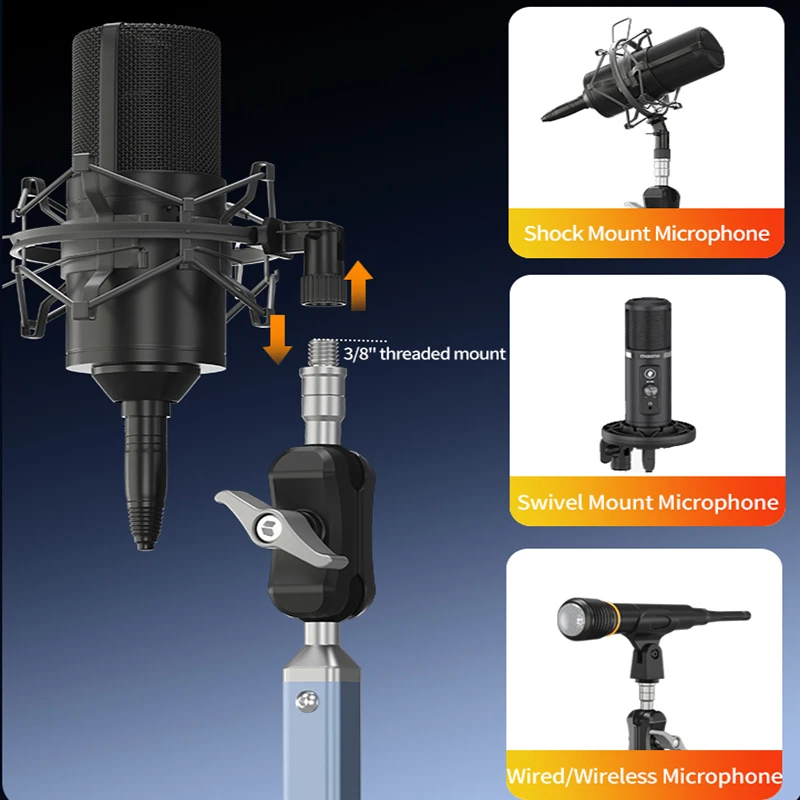 Profesjonalny uchwyt z podwójn – Boom Arm Stand recenzja i cena
