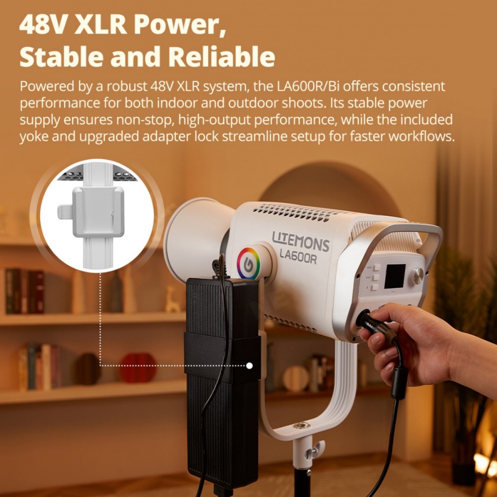 Godox LITEMONS LA600Bi LA600R  – Photography Lighting For Portraits recenzja i cena