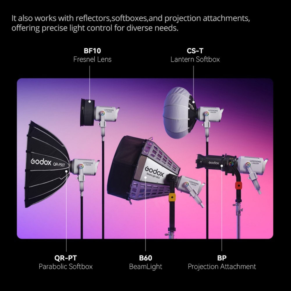 Godox LITEMONS LA600Bi LA600R  – Photography Lighting For Portraits recenzja i cena
